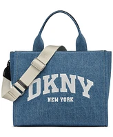 Dkny Hadlee Medium Cotton Logo Tote