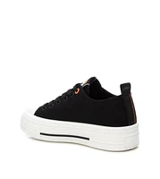 Women's Urban Style Canvas Platform Sneakers Refresh By Xti
