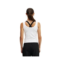 Cotton On Women's Active Rib Tank