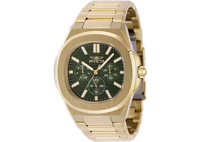 Invicta Men's 48523 Speedway Quartz Chronograph Green Dial Watch