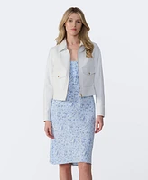Furniq Uk Women's Bomber Leather Jacket, Created for Macy's