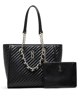 Steve Madden Bkattt-h Large Tote Bag with Pouch