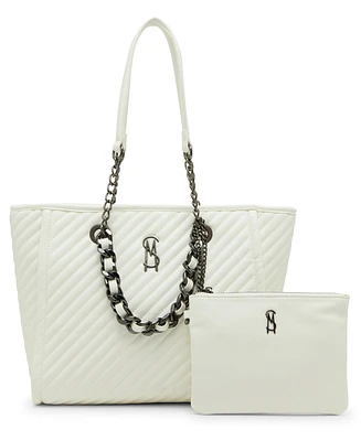 Steve Madden Bkattt-h Large Tote Bag with Pouch