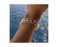 Gold Filled Pearl Bead Bracelet