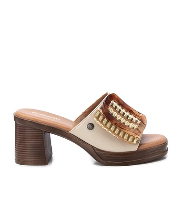 Women's Fashion Heeled Sandals Refresh By Xti