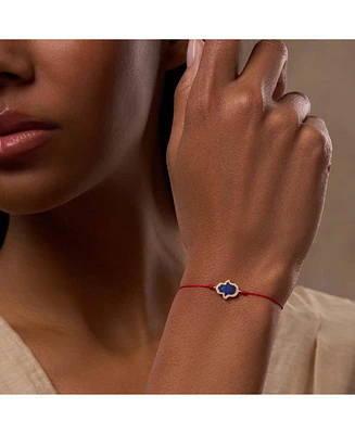 Soul s Gratitude Hamsa Lapis Lazuli Red String Bracelet