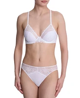 Natori Women's Heavenly Convertible Comfort Lace Contour Underwire Bra 722314