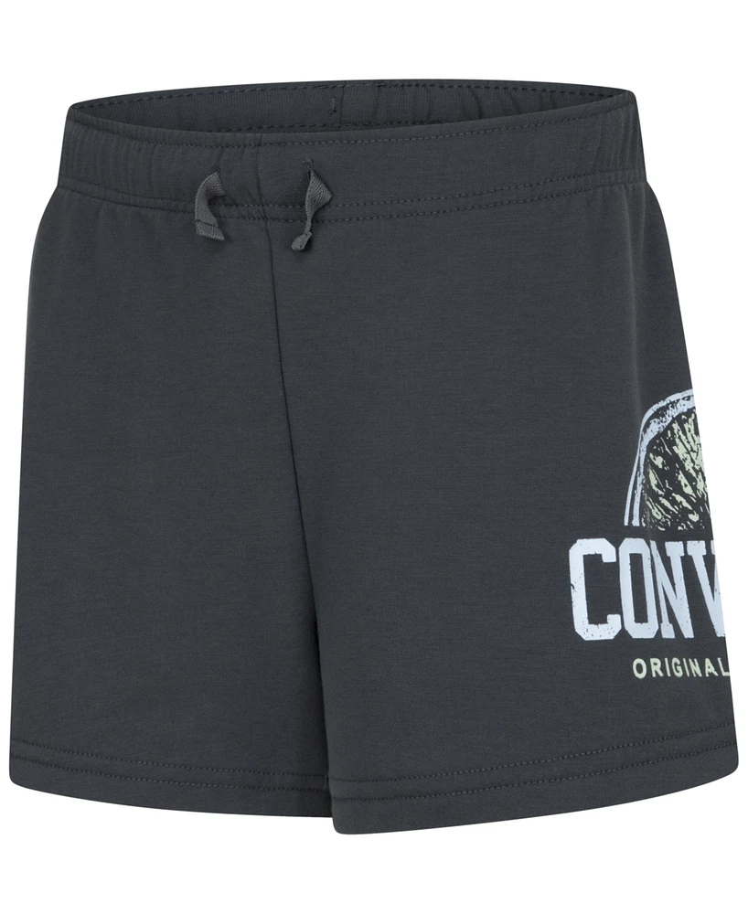 Converse Big Girls Graphic Knit Shorts