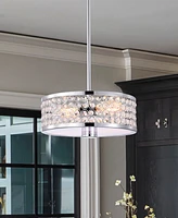 Home Accessories 12" Eudocia 2-Light Indoor Chandelier