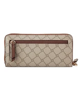 Nine West Lockup 9S Zip Around Wallet