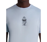 Karl Lagerfeld Paris Men's Small Armor Logo Graphic T-Shirt