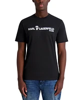 Karl Lagerfeld Paris Men's Core Graphic Logo T-Shirt