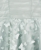 Rare Editions Toddler and Little Girls 3D Butterfly Party Dress