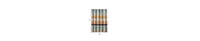 Striped Shower Curtain – Microfiber Fabric with Floral Accents