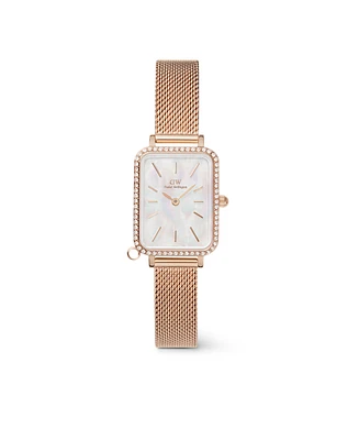 Daniel Wellington Women's Analog Rose Gold Tone Stainless-Steel Watch
