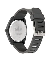 adidas Unisex Analog Black Polyurethane Watch, 42mm
