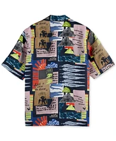 Scotch & Soda Men's Relaxed-Fit Allover Patterned Shirt
