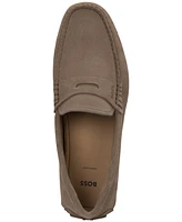 Boss by Hugo Men's Noel Suede Penny Loafer