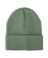 Jurassic Park Men's Ranger Embroidered Logo Green Cuffed Knitted Beanie hat