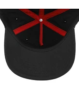 Ghostface Men's Red Square Black Snapback Hat