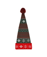 Peanuts Men's Snoopy With Present Red & Green Santa Hat