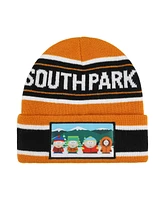 South Park Men's Main Characters Orange & Black Cuff Beanie
