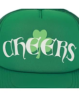 Generic Men's St. Patrick's Day Cheers Green Trucker Hat