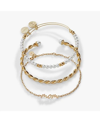 Mom Script Bracelet Set Of 3