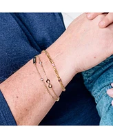 Mom Infinity Chain Bracelet Adjustable