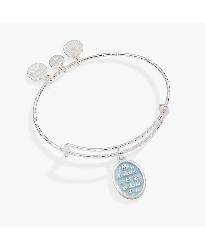 To Have And To Hold Bangle Bracelet