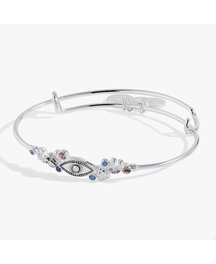 Evil Eye Inline Bangle Bracelet