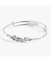 Evil Eye Inline Bangle Bracelet