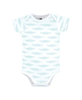 Hudson Baby Boys Cotton Bodysuits -Pack