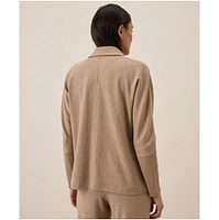 Pact Women's Organic Cotton Airplane Relaxed Blazer