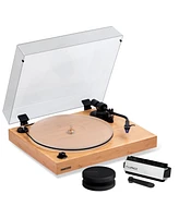Fluance RT85 Reference High Fidelity Vinyl Turntable Record Player with Ortofon 2M Blue Cartridge, Acrylic Platter, Weight