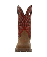 Rocky Men's Legacy 32 Steel Toe Waterproof Western Boot