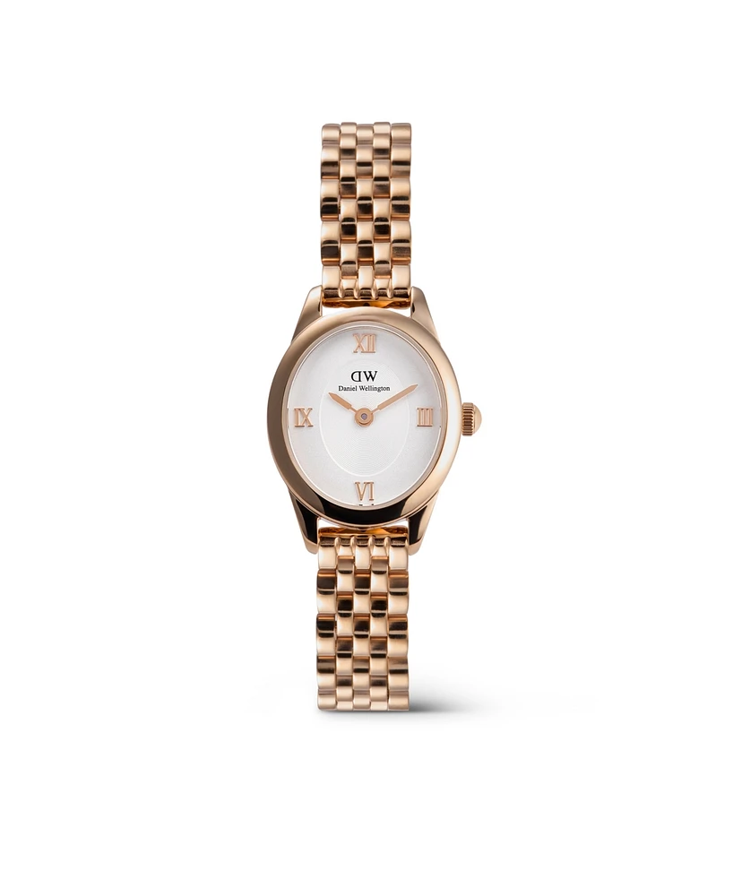 Daniel Wellington Women's Analog Rose Gold Tone Stainless-Steel Watch