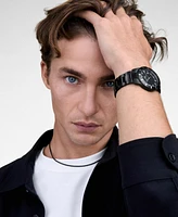 Daniel Wellington Men's Analog Black Stainless-Steel Watch, 40mm