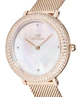 Daniel Wellington Women's Analog Rose Gold Tone Stainless-Steel Watch, 32mm