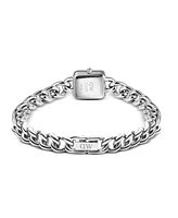 Daniel Wellington Women's Analog Silver Tone Stainless-Steel Watch, 16mm