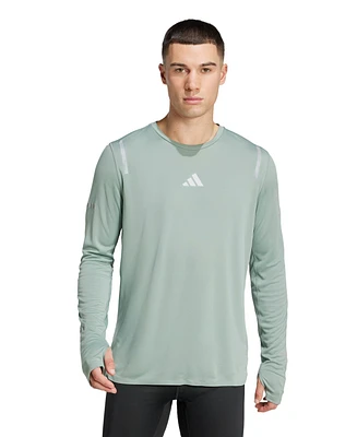 adidas Men's Ultimate Reflective Running Long Sleeve T-Shirt