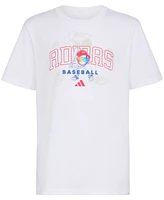 adidas Big Boys Short Sleeve Baseball Mascot T-Shirt