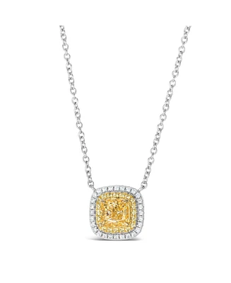 Anna Zuckerman Lucia Brilliante Necklace in Canary Yellow