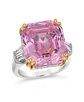 Anna Zuckerman Cali 10 Carat Argyle Pink Crystalline Ring