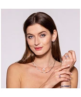 Anna Zuckerman Lucia Brilliante Necklace in Argyle Pink