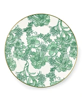 Mackenzie-Childs Emerald English Garden Charger Plate