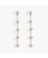 Freshwater Pearl Linear Earring