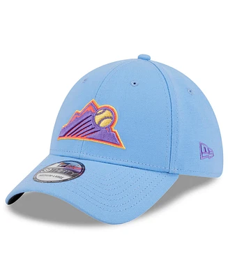 New Era Men's Light Blue Colorado Rockies 2025 City Connect 39THIRTY Flex Hat