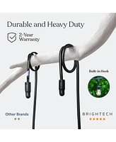Ambience Pro Heavy Duty Solar-Powered Led Outdoor String Lights with 15 Hooks (48 ft.)