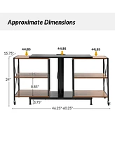 Patricio Flexible Tv Stand with Power Outlets
